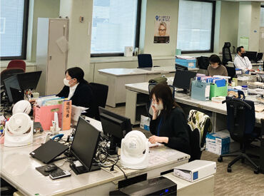 九電ネクスト株式会社　大分契約・料金センター 明るく広々した執務室はとても働きやすい環境です◎