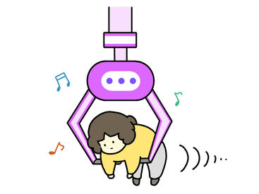 クレーンゲームで取れなくて困っているお客様を
サポートしたり、商品補充したり♪