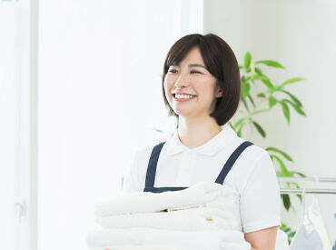 株式会社名鉄クリーニング（勤務地：西区上小田井駅） 完全裏方！コツコツ＆モクモク作業！
未経験でも始められる！久しぶりの仕事復帰にも◎
※画像はイメージ