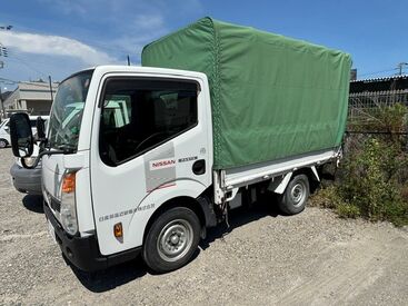 荷物の量によっては、トラックでの配送になります。