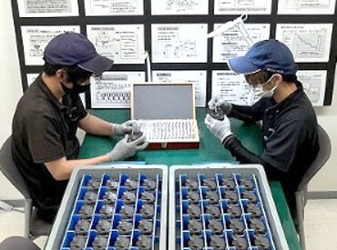 ●○接客なしのコツコツワーク○●
一点集中が得意な方にピッタリ！
モクモク集中するので時間もあっという間！