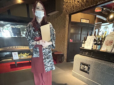 和風ダイニング咲椀 おいしいまかないあり！ご飯の手間も省けます☆
染髪・ピアスなどオシャレもOK◎
自分らしさも大事にしながら働けます♪