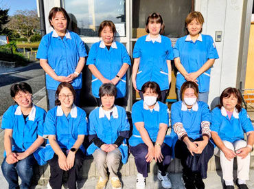 未経験からスタートしたスタッフが多数活躍中！
イチから丁寧にサポートするので
初めての方も安心できる好環境です☆彡