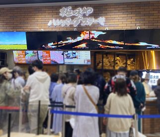 フードコート内だから配膳なし◎