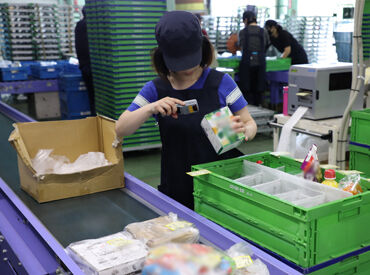 エルシーコープ株式会社　丸岡物流センター 未経験も大歓迎！シンプル作業のみで簡単♪
主婦さん活躍中です◎