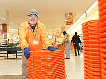 ザ・ビッグ養老店 未経験スタート大歓迎♪久しぶりのお仕事復帰も応援◎
様々な部門があるからこそ、1つ1つのお仕事はシンプルです♪