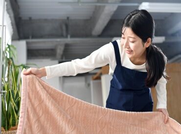 ホテルムーンドロップ 少人数だから落ち着いた雰囲気★
中高年の方も多数活躍中！
初めてでも安心して始められますよ♪