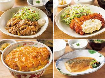 まかないは"お弁当"★.*
人気メニューや新商品、限定商品も食べることができちゃいます♪