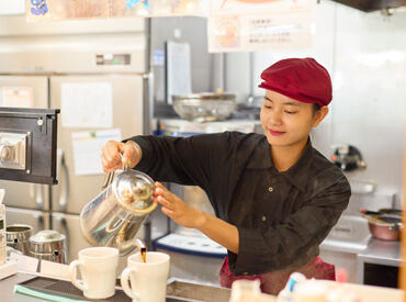 美味しいメニューがお得に食べられるのも働いているからこそ☆
「今日は何にしようかな♪」とモチベーションにも繋がります！
