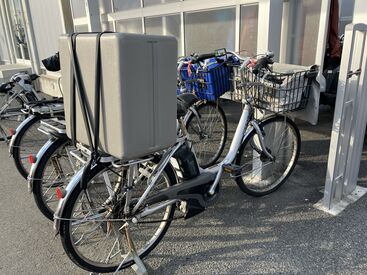中日新聞平和専売店 免許がない方は自転車で
体力に不安がある方は原付で配達！
配り終えた頃に昇る朝日でスッキリ帰宅♪