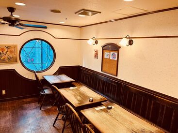 ●老舗の本格洋食スキルをGETできる
熟練のシェフが作る料理を近くでみて、
勉強や研究をしながらスキルUPできる環境です♪