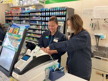 わからないことも先輩スタッフが丁寧にサポート！