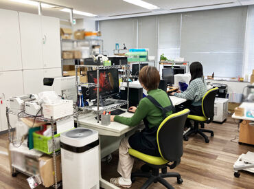 お仕事は基本的に複数人と行うので安心◎
分からないことはすぐに聞ける環境です!