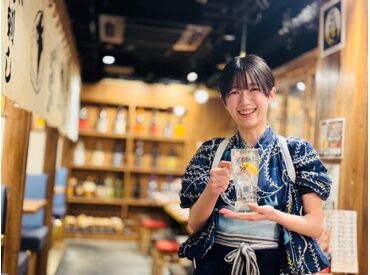 週1～OKだから柔軟に働ける◎
テスト期間、推し活、部活…予定に合わせてお休みOK♪