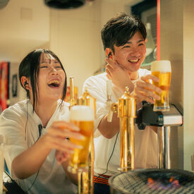 学生活躍中！
みんなで美味しいご飯をお届けしましょう♪