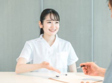 出張型健康診断でのお仕事です！身長や体重など一般的な
健康診断の際の内容なので安心してくださいね♪
※画像はイメージです