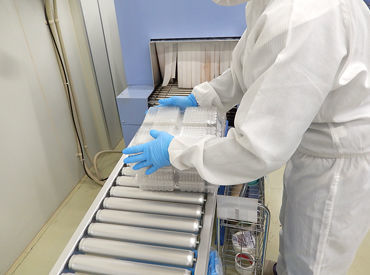 お仕事はチェックや仕分け・梱包などをお任せ♪カンタンだから長く続けられる~◎軽い商品を取り扱うので、らくちん★