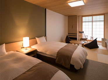 ホテル椿舘 清掃やアルバイトがはじめての方も大歓迎◎
世代を問わず活躍できるお仕事です☆彡