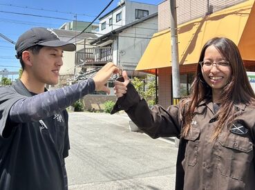 株式会社物流侍 ※勤務地：守口市駅周辺 こんなにアットホームな会社みたことない！！ってぐらい仲良く働いています◎
持ちつ持たれつでみんな助け合って仕事してます♪