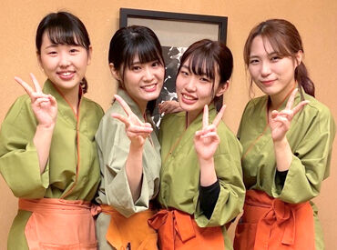 主婦さん(夫)＆学生さん歓迎！
明るく穏やかな雰囲気♪
未経験スタートのスタッフ多数★みんなでサポートし合っています！