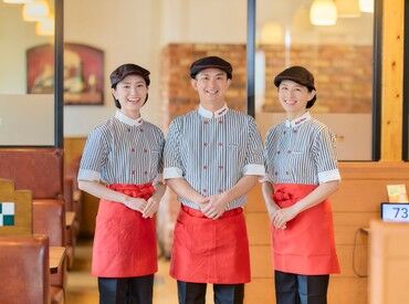 ジョリーパスタ　南高江店[JP0607] 40種類以上のパスタや豊富なサイドメニュー★
人気のパスタ専門店「ジョリーパスタ」でお仕事！
