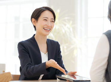 長く安定した収入を得ながら働きたい方もぜひ！
ゆくゆくは正社員としてキャリアアップも叶います♪
サポート体制バツグンです☆