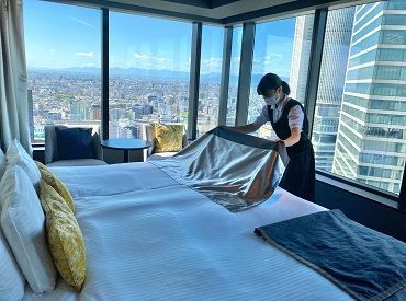 日東グローブシップ・カストディアル・サービス株式会社　※勤務地：三井ガーデンホテル名古屋プレミア 駅チカ×通勤ラクラク！主婦（夫）さんやフリーターさんも大歓迎♪しっかりサポート体制で安心スタート！
