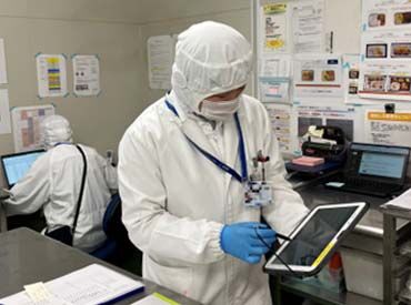 お肉、お魚、お野菜などの数量確認、温度管理、仕分け業務をお任せします。
