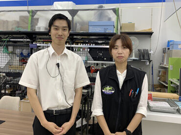 ▼安定した企業だからこそ、
長く続けやすいのが魅力的◎
短時間から、フルなど希望の時間で調整もOK