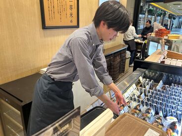 日によっていろんなところで働けるので毎日が新鮮！
もちろん、慣れるまではしっかりサポートします◎