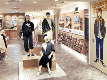 ABC-MART GRAND STAGE　京都ポルタ店 ◆未経験の方も大歓迎!!◆
安心・丁寧な研修サポートでバイトデビューにも◎
全店舗で利用可能なスタッフ特典・割引あり★