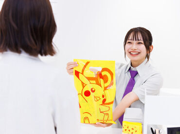 未経験からのチャレンジや初バイトという方も大歓迎!
ポケモンに詳しくない方でも、徐々に覚えられますよ◎