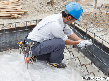 株式会社 九蓮 ＼定着率の高さも自慢です！／
20歳から入って15年以上も続けている方も…♪
基礎・足場・解体など自分に合った仕事を選べます★