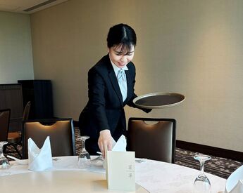 気づいたら接客マナーも立ち振る舞いもレベルアップ♪
社会に出ても役立つ接客スキルが身に尽きます◎