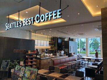 シアトルズベストコーヒー 天満橋OMM店【553】 簡単で覚えやすい！質問・相談もお気軽に◎
幅広い年代が活躍しています♪
「友達を増やしたい」なんて応募理由もOK◎