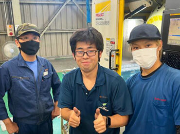 三重スプロケット株式会社 “現場の声が、会社をつくる”。
トップダウンではなく、
みんなの意見を大事にする働きやすい雰囲気です！