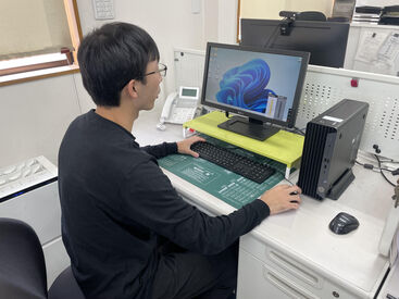 長崎雲仙運輸株式会社　福岡営業所 最初はカンタンなデータ入力からお任せ！！
徐々にステップアップできるので、慣れていなくても安心◎