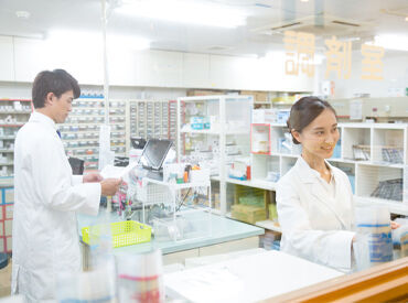 シオン薬局　神大寺店 全国に店舗展開する大手薬局で産休取得などの安心の待遇。資格を活かしながらスキルUPも目指せます！