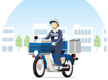 ＜U・Iターンも大歓迎＞
馴染みの土地で土地勘を活かして働くことも可能◎