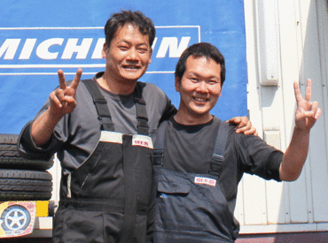 ビーライン　谷町店 車好きさん集まれ★未経験・学歴不問！
20～40代のスタッフさんも活躍中！
慣れるまでみんなで全力サポートします！