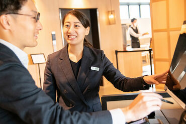 ベッセルイン 千葉駅前 未経験からでも「頑張りたい」気持ちを応援◎
充実した教育サポート・福利厚生により
始めやすい＆続けやすい環境を整えてます。