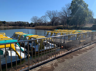 国営昭和記念公園 水鳥の池ボート場 ≪週1～≫注目のレアバイト★
学生~フリーター…皆さん大歓迎です♪
