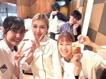 赤坂かこい 別邸 彩華-いろは- ○友達と応募大歓迎○
スタッフの中には
実際に友達と働いている方もいます★