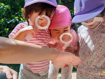 てりは保育園なかはら西（株式会社日本アメニティライフ協会） ≪経験が浅い方もご安心ください≫
先輩もいるので安心スタート！
年齢や経験は不問です◎
