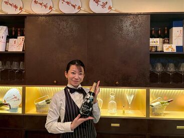 ワインバーモンローズ 未経験の方ももちろん、大歓迎！お酒が飲めなくてもOK☆
短時間で効率よく稼ぎたい方にもピッタリな職場です♪