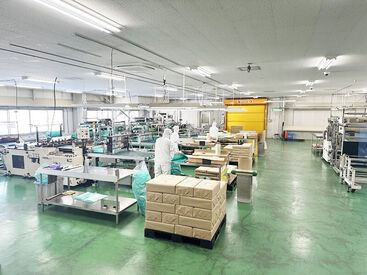 食品用の袋や雑貨用の袋など
様々なポリエチレン製品の
加工・製造を行っています。