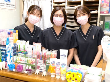 スタッフは女性ばかり♪みんなてきぱき働いていて、サポート体制もばっちり★
未経験でもすぐなじめます！