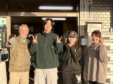 \未経験スタートも多数/
研修で丁寧に教えます!
短時間で無理なく働けます♪