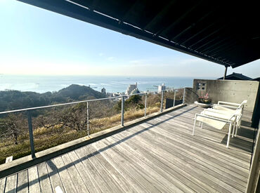 海のしょうげつ 海と緑に囲まれた贅沢であたたかい空間で一緒に働きませんか？
景色に癒されながら、自然の中で新しい毎日をスタート♪