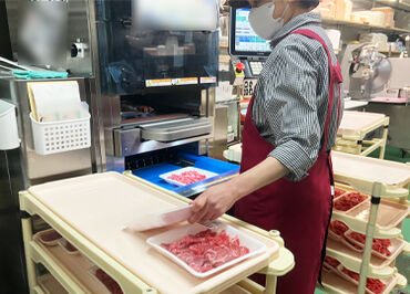 未経験さん&ブランクさんも大歓迎！！
料理好きな方にもオススメ◎働きながら、お肉の知識も身につきますよ～☆
